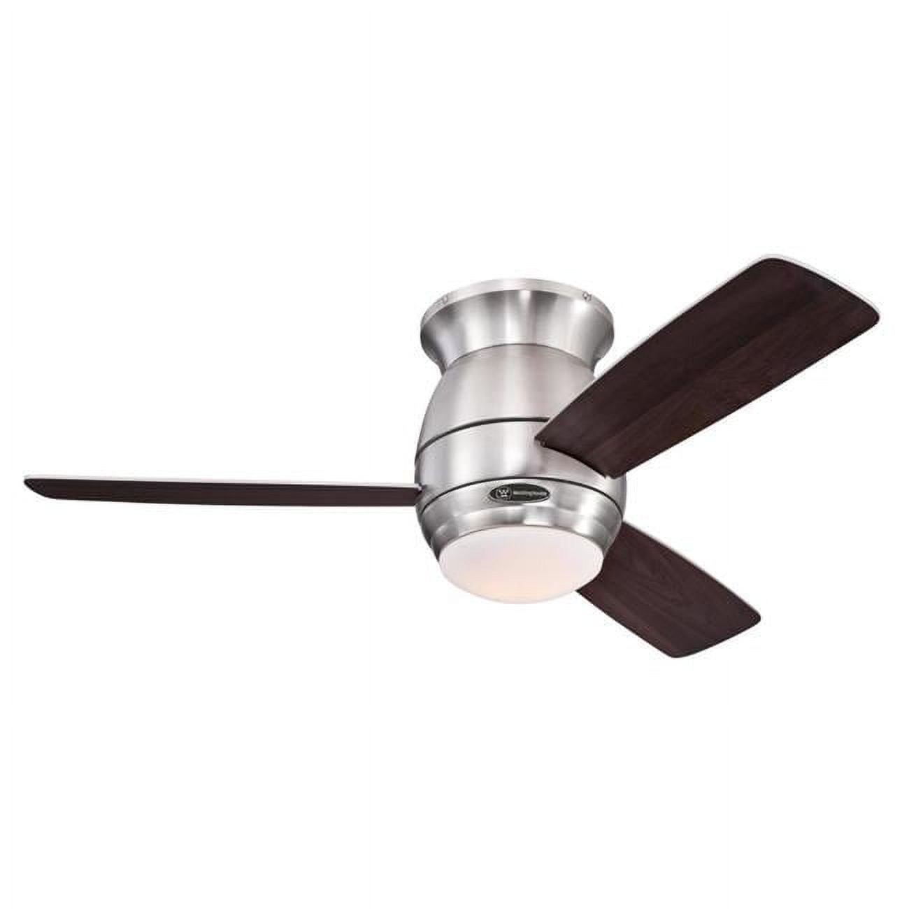 Picture of Westinghouse 3904505 Halley 44 in. Brushed Nickel Silver Indoor Ceiling Fan