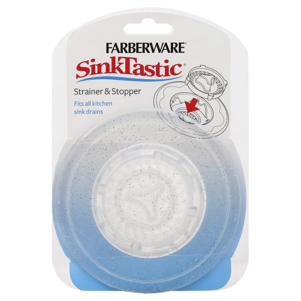 Picture of Farberware 6009352 Gloss Plastic Kitchen Sink Strainer