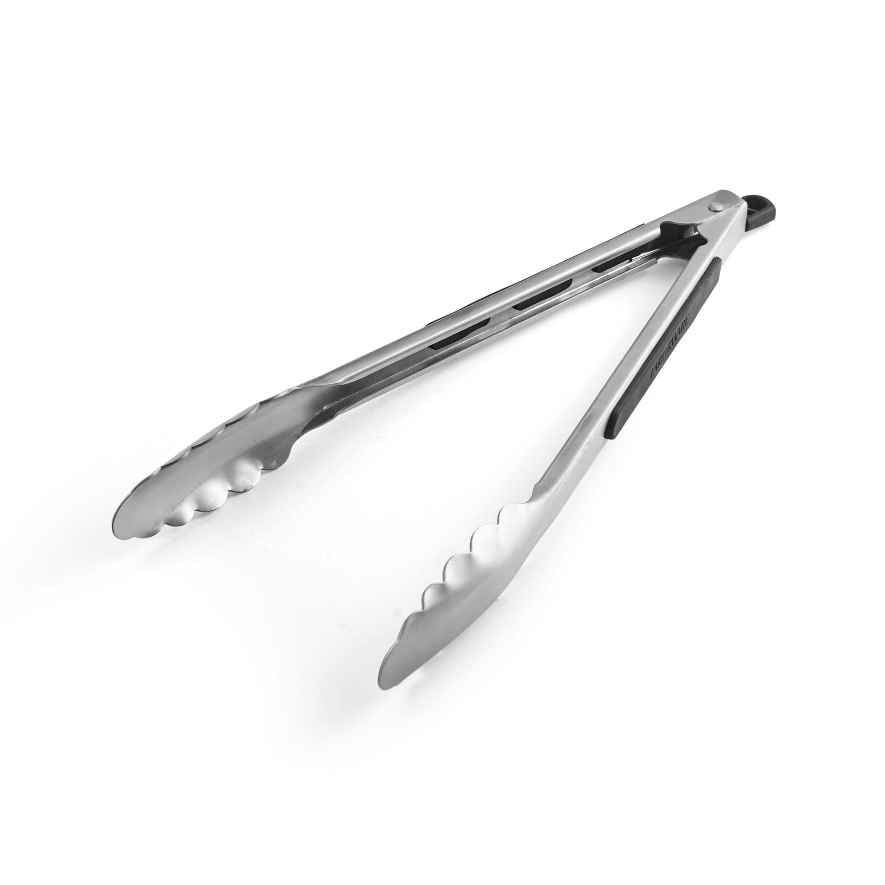 Picture of Farberware 6009321 12 in. Silver Silicone & Stainless Steel Tongs