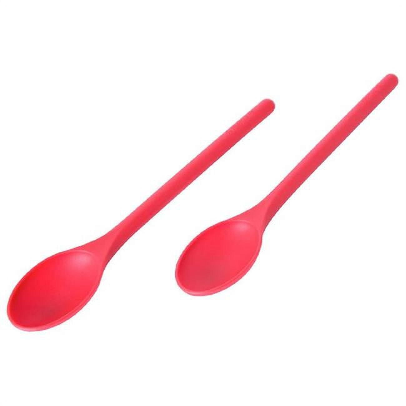 Picture of Farberware 6009315 Red Nylon & Plastic Mixing Spoons
