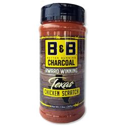 Picture of B&B Charcoal 8038757 13 oz Texas Chicken Scratch Seasoning Rub