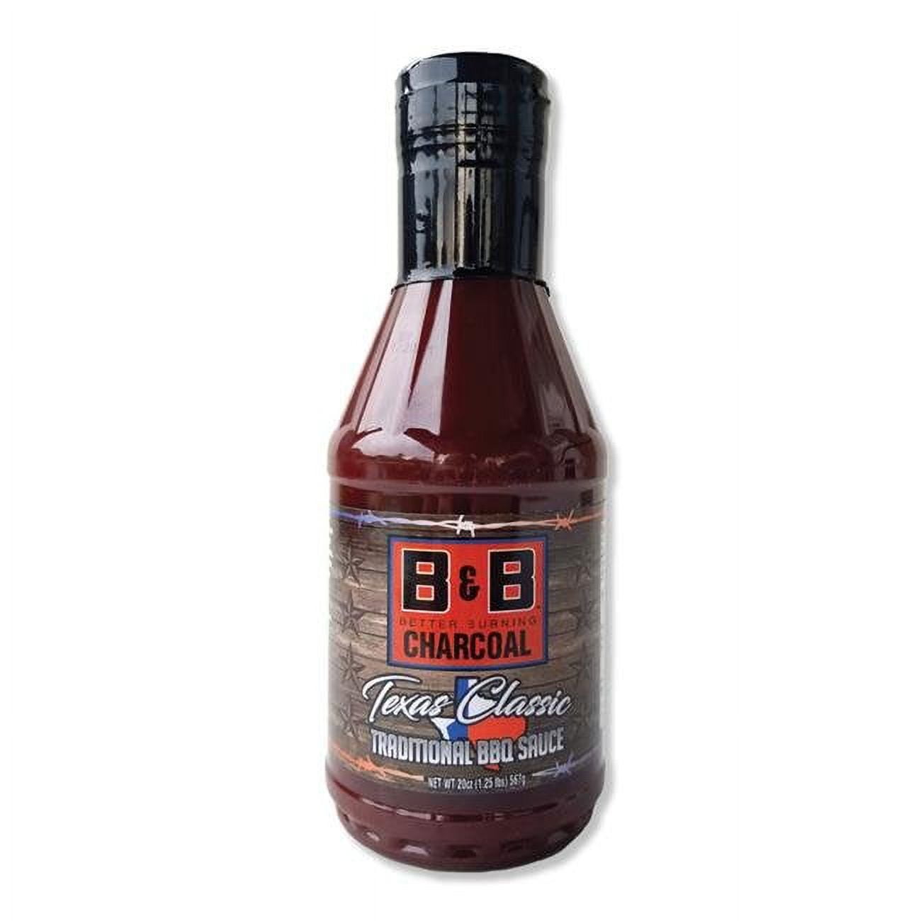 Picture of B&B Charcoal 8038759 20 oz Texas Classic BBQ Sauce