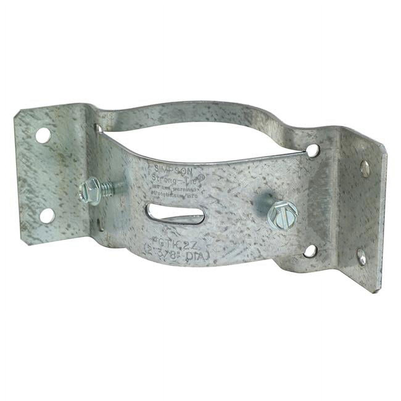 2.5 x 4.75 in. 12 Gauge Galvanized Steel Pipe Grip Tie