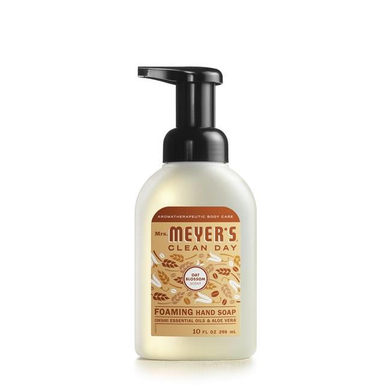 Picture of Mrs. Meyers 1004248 10 oz Clean Day Organic Oat Blossom Scent Foam Hand Soap - Pack of 6