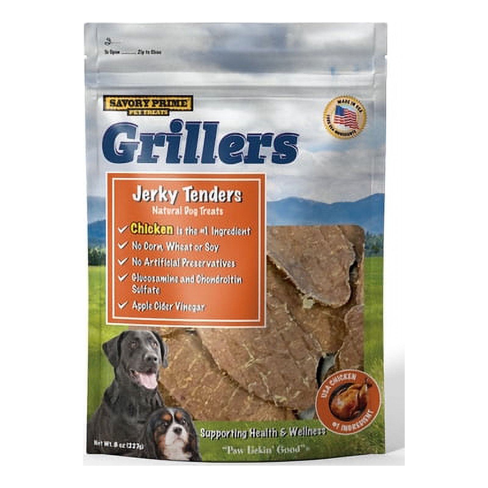 Picture of Savory Prime 8029554 0.8 lbs Grillers Chicken Grain Free Chews for Dog