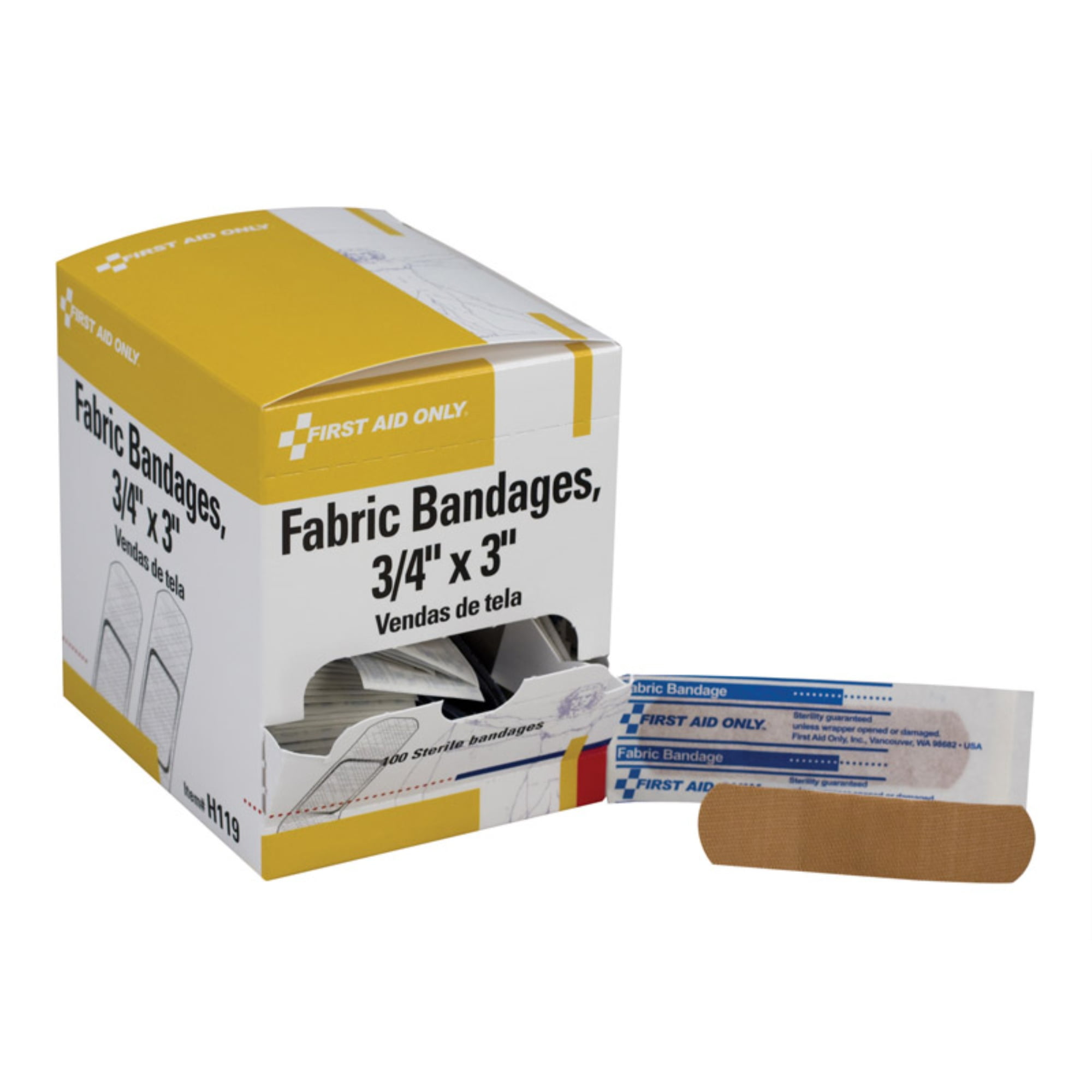 Picture of First Aid Only 92047 Fabric Bandages - Pack of 100