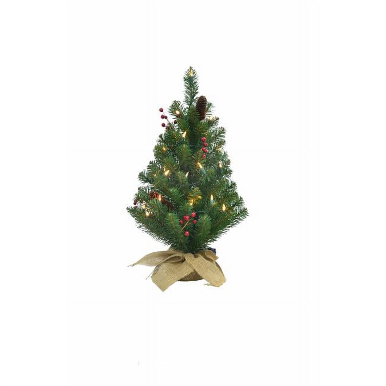 Picture of Celebrations 9044350 2 ft. Crestwood Prelit Table Tree&#44; 35 Count - Pack of 4