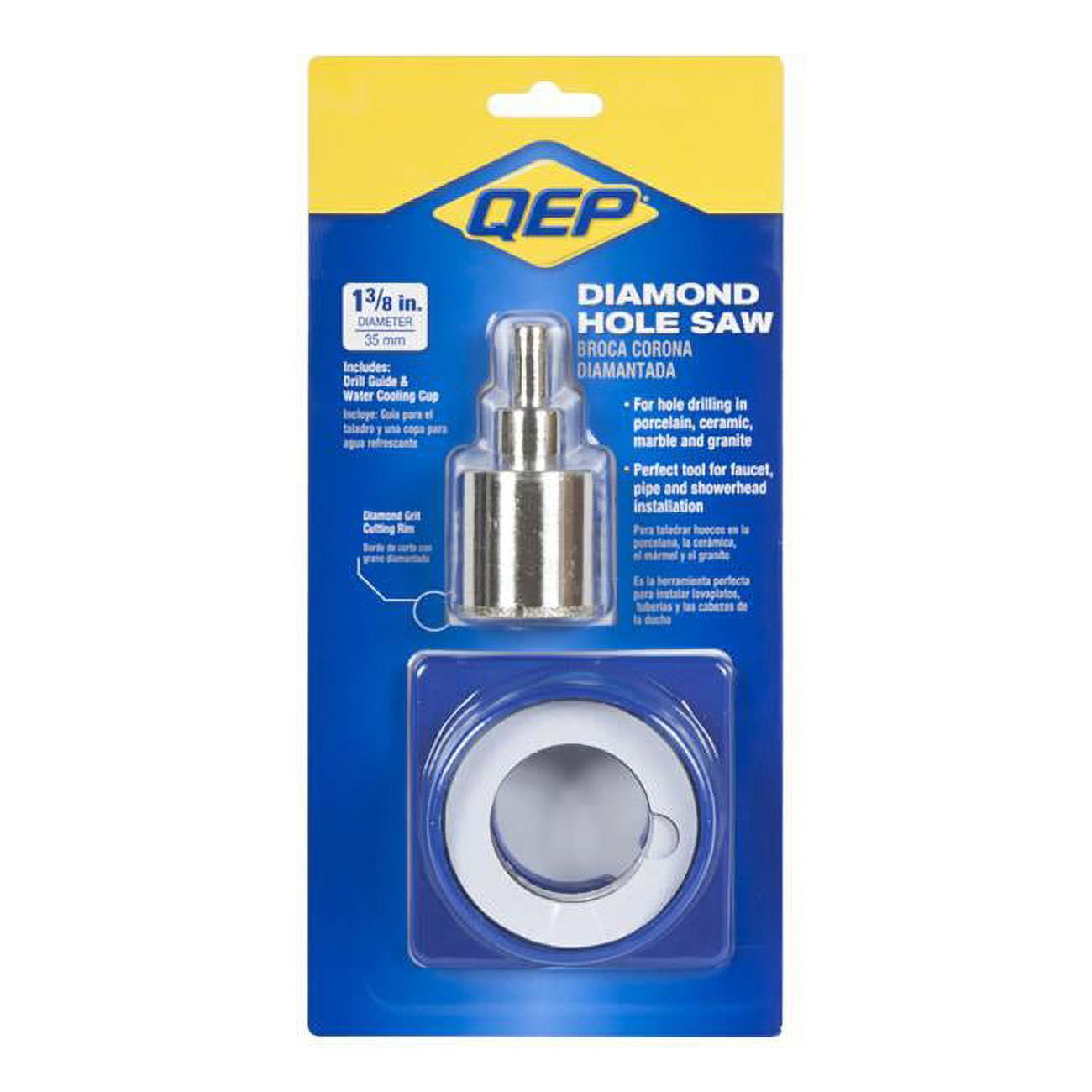 2166528 QEP Diamond Grit Hole Saw Kit