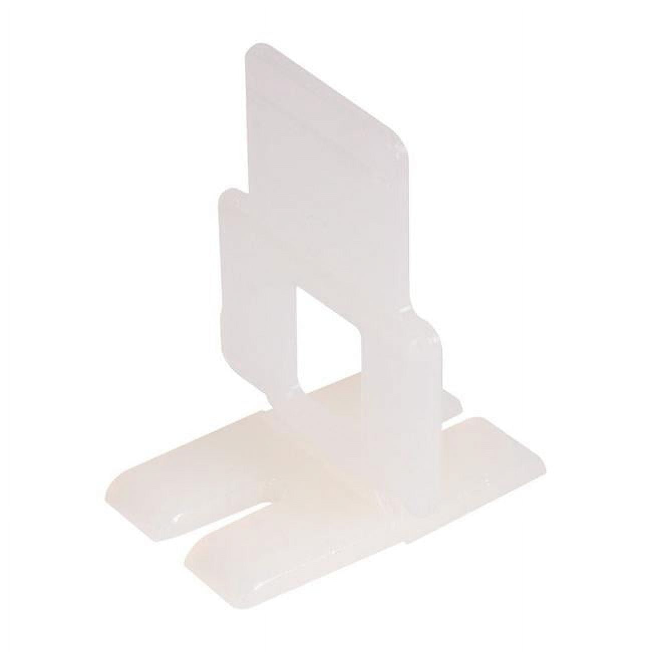 0.0625 in. Plastic Tile Spacer Clips, White - 96 per Pack