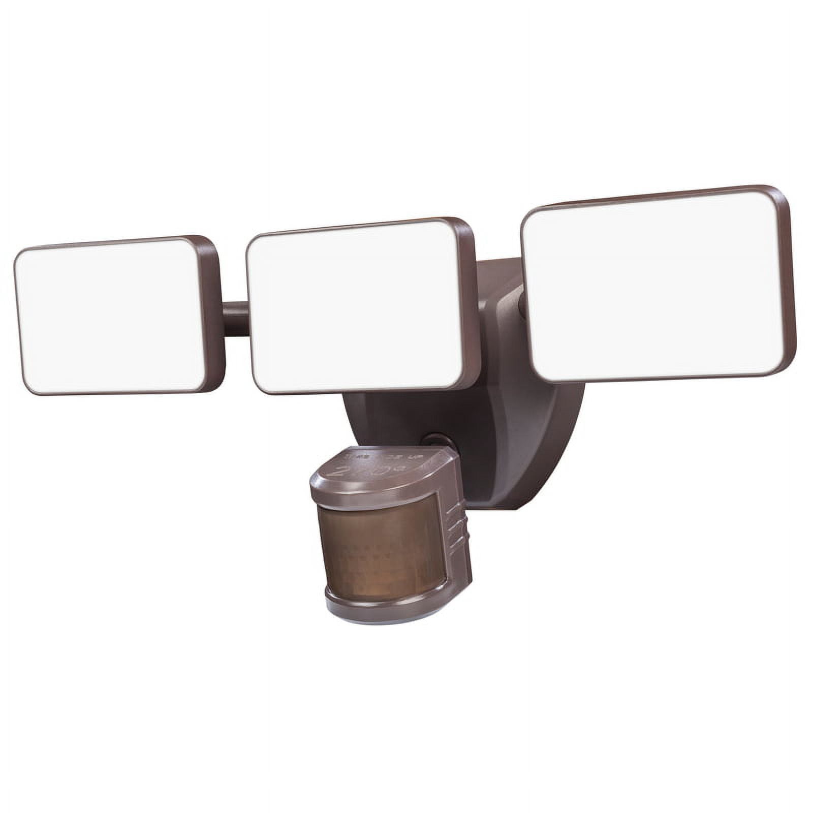 Picture of Heath Zenith 3002781 Hzconnect Wi-Fi Smart Home Motion-Sensing Hardwired Bronze LED Security Light
