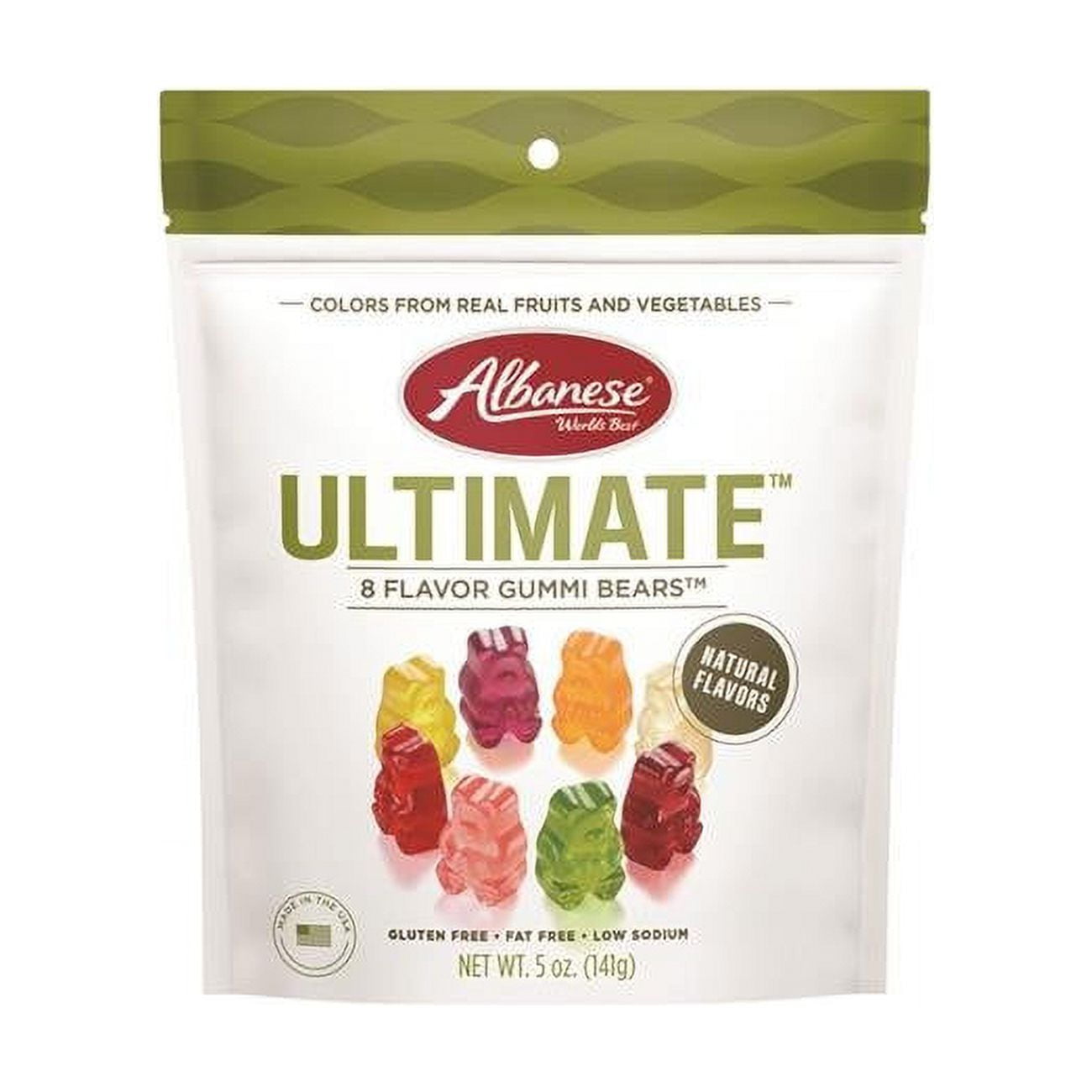 Picture of Albanese Confectionery 9049280 5 oz Ultimate Assorted Colors Gummi Bears&#44; Pack of 6