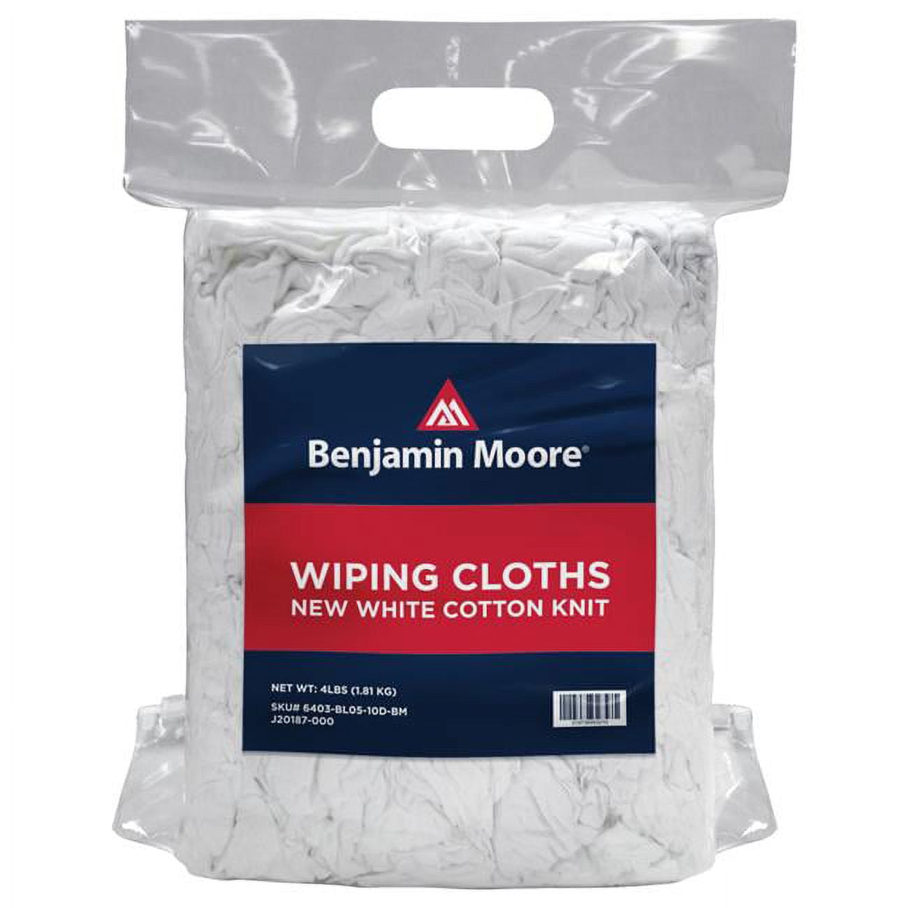 Picture of Benjamin Moore 1005317 Cotton Wiping Cloth&#44; Pack of 10