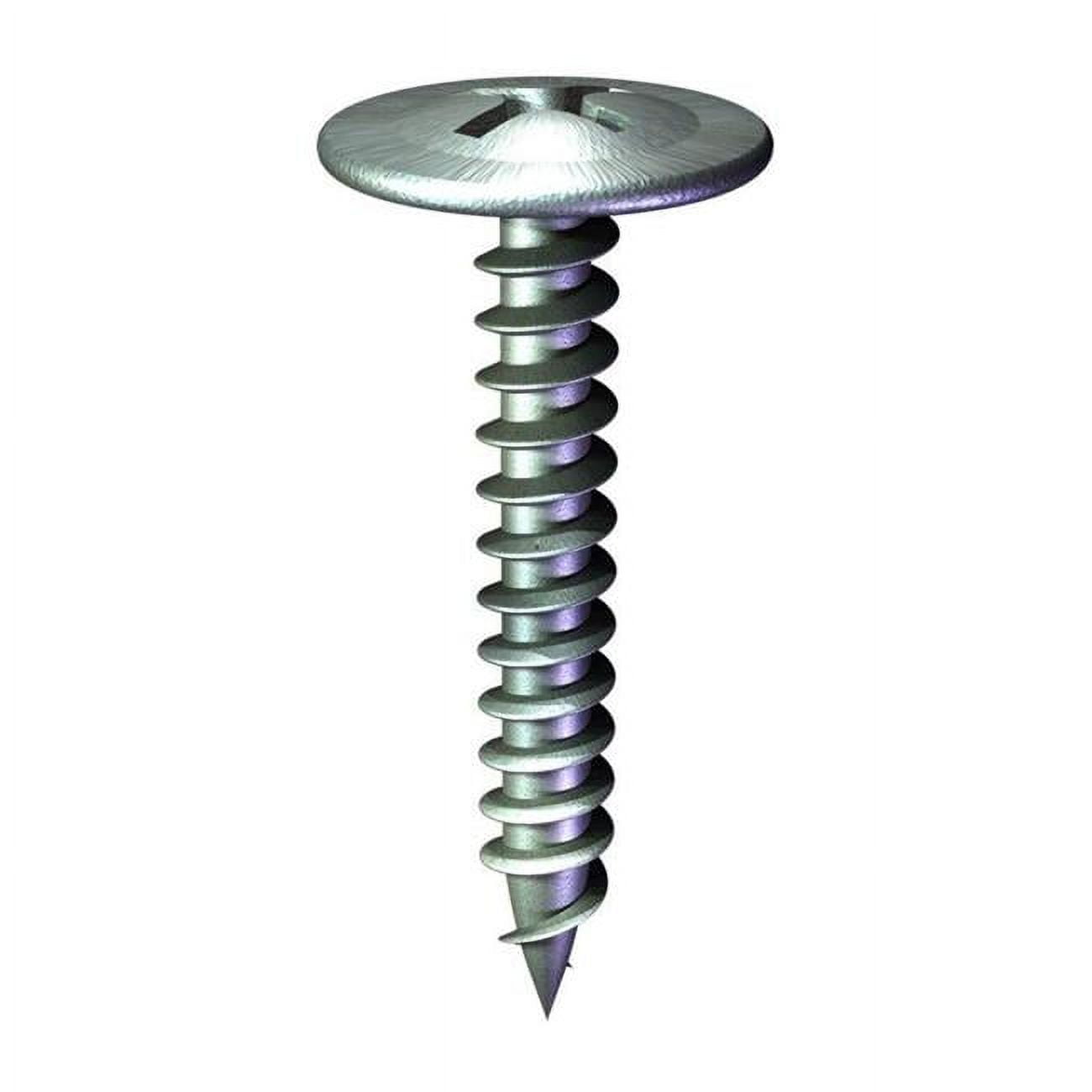 No.8 x 1 in. 1 lbs Pro-Twist L Phillips Truss Head Lath Screws