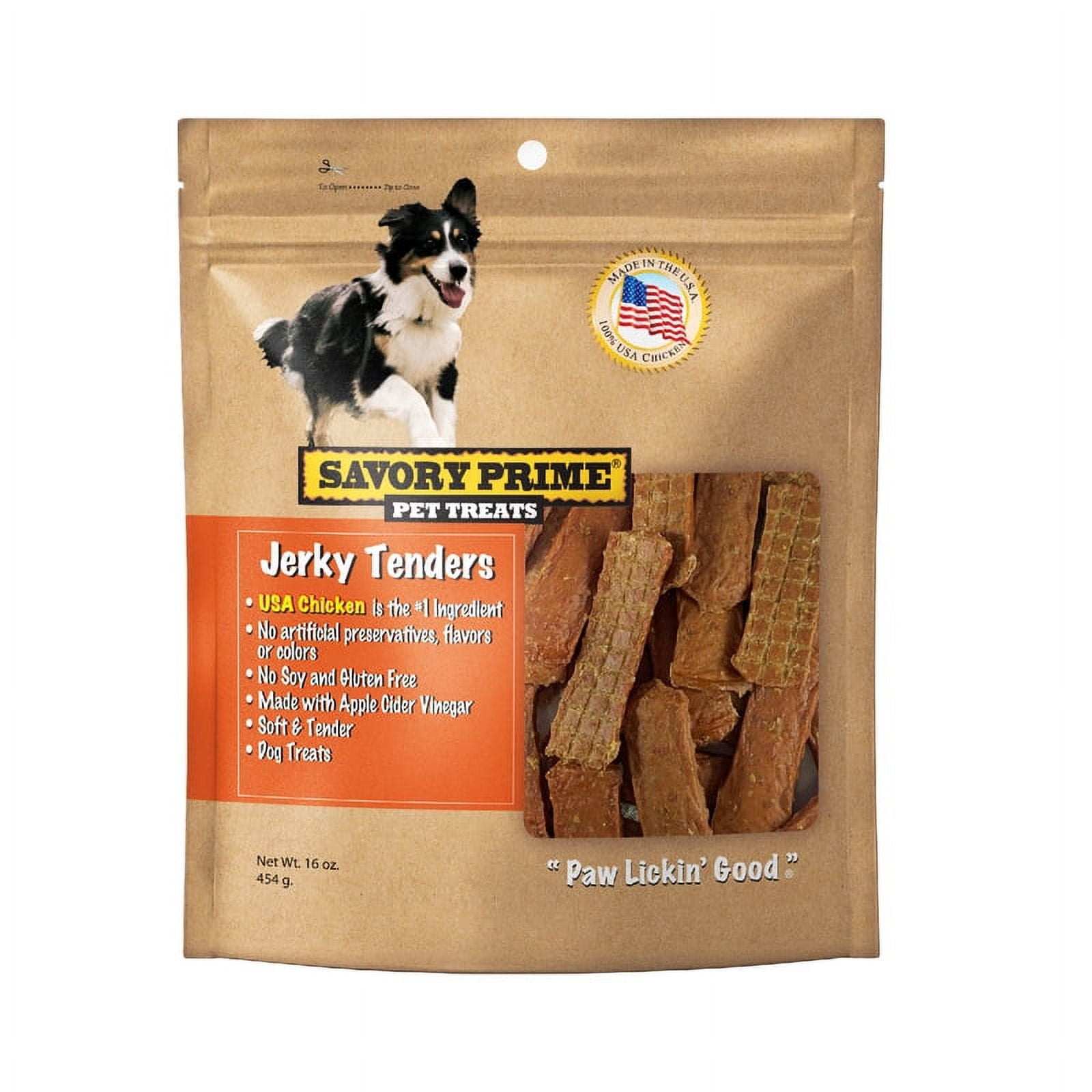 Picture of Savory Prime 8049081 16 oz Natural Chicken Grain Free Jerky Tenders for Dogs