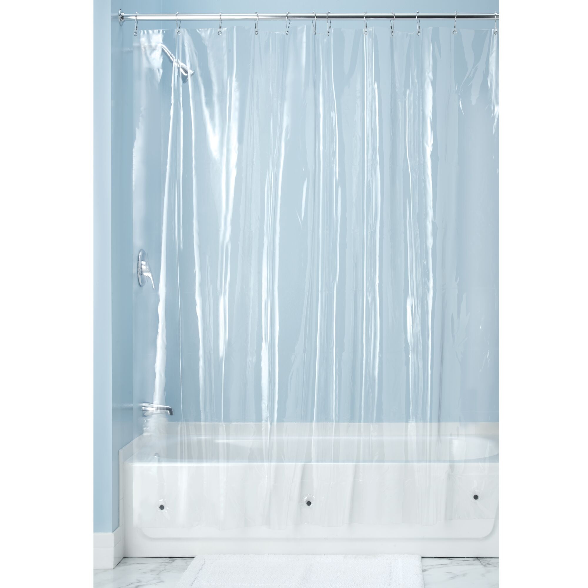 Picture of B & K 4580106 72 x 96 in. Interdesign Vinyl Clear Solid Shower Curtain Liner