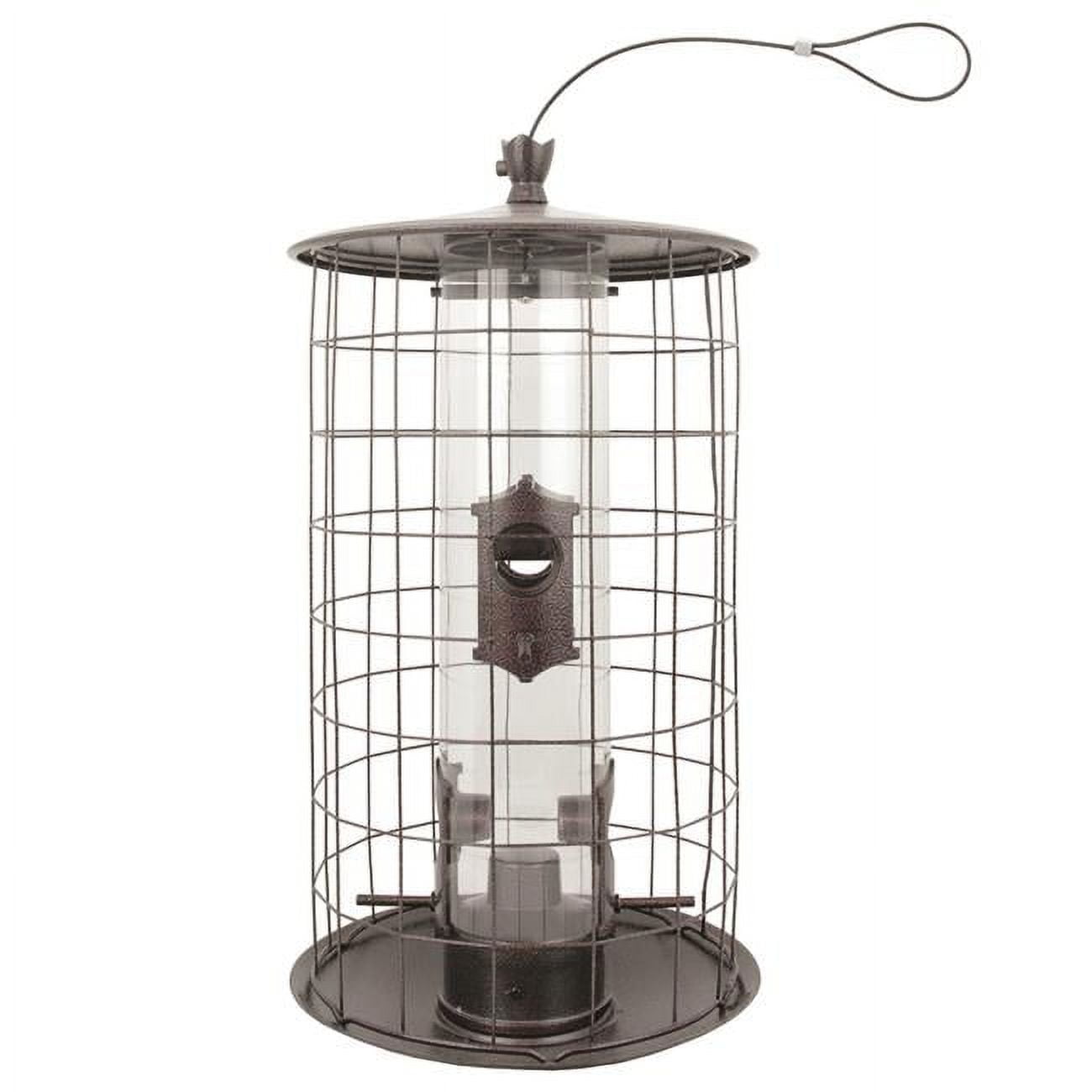 Picture of Perky-Pet 8040454 3 lbs The Preserve Wild Bird & Finch Metal Wire Cage Bird Feeder&#44; 4 Ports