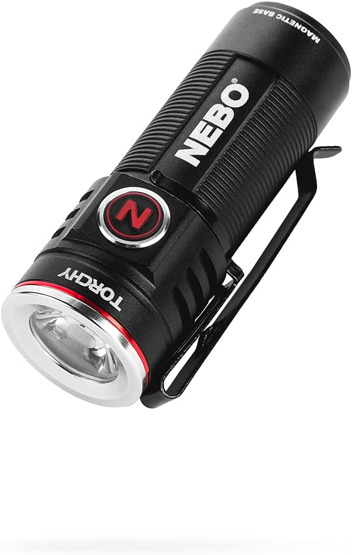 Picture of Nebo 3004862 Torchy RC 1000 Lumens Black LED Rechargeable Flashlight