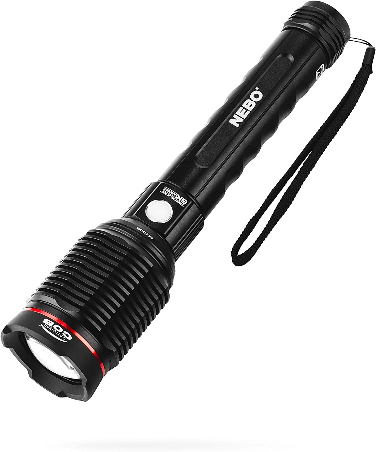 Picture of Nebo 3005075 Redline 6000 Lumens Black LED Rechargeable Flashlight