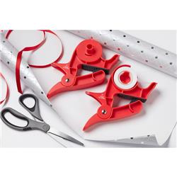 Picture of Wrap Buddies 9061255 Red Holiday Tabletop Gift Wrap Tool