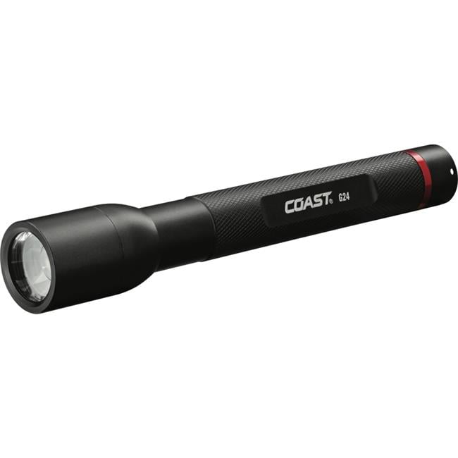 Picture of Coast 3004859 G24 200 Lumens Black LED Flashlight&#44; AA Battery