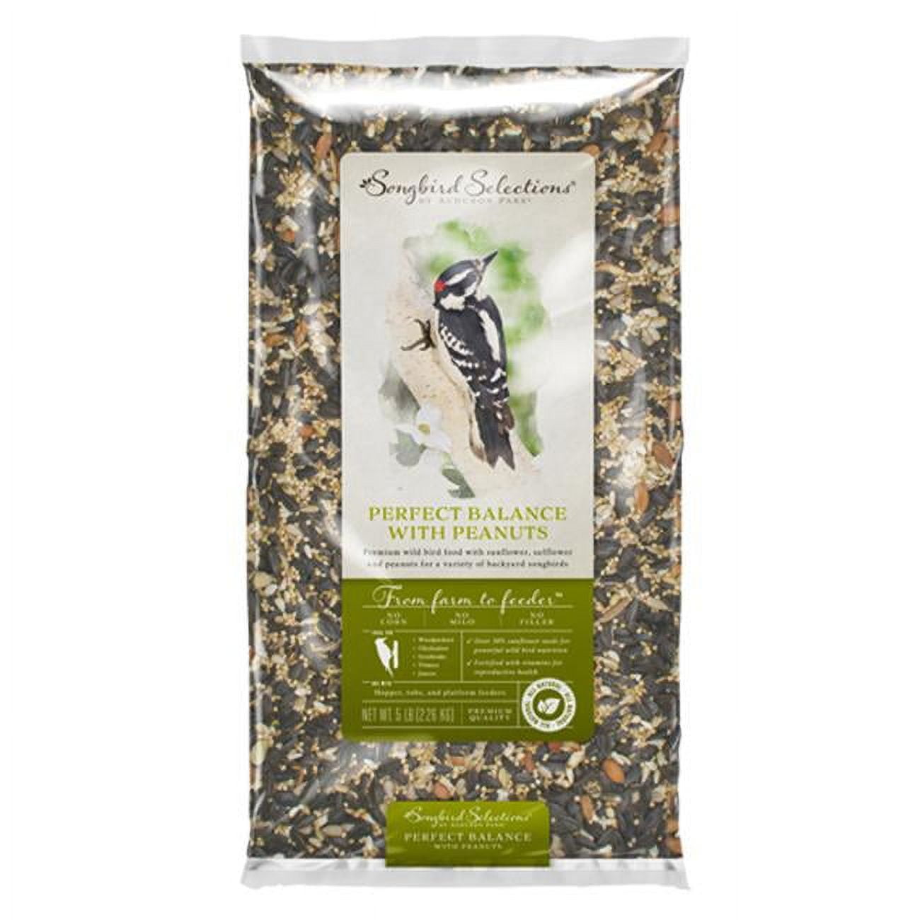 Picture of Global Harvest Foods 8039235 5 lbs Songbird Selections Wild Bird & Poultry Bird Seed&#44; Black Oil Sunflower