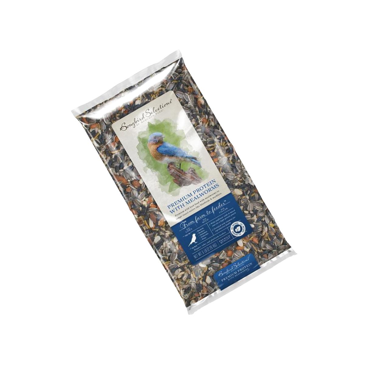 Picture of Global Harvest Foods 8039231 5 lbs Songbird Selections Wild Bird & Poultry Bird Seed Mealworm