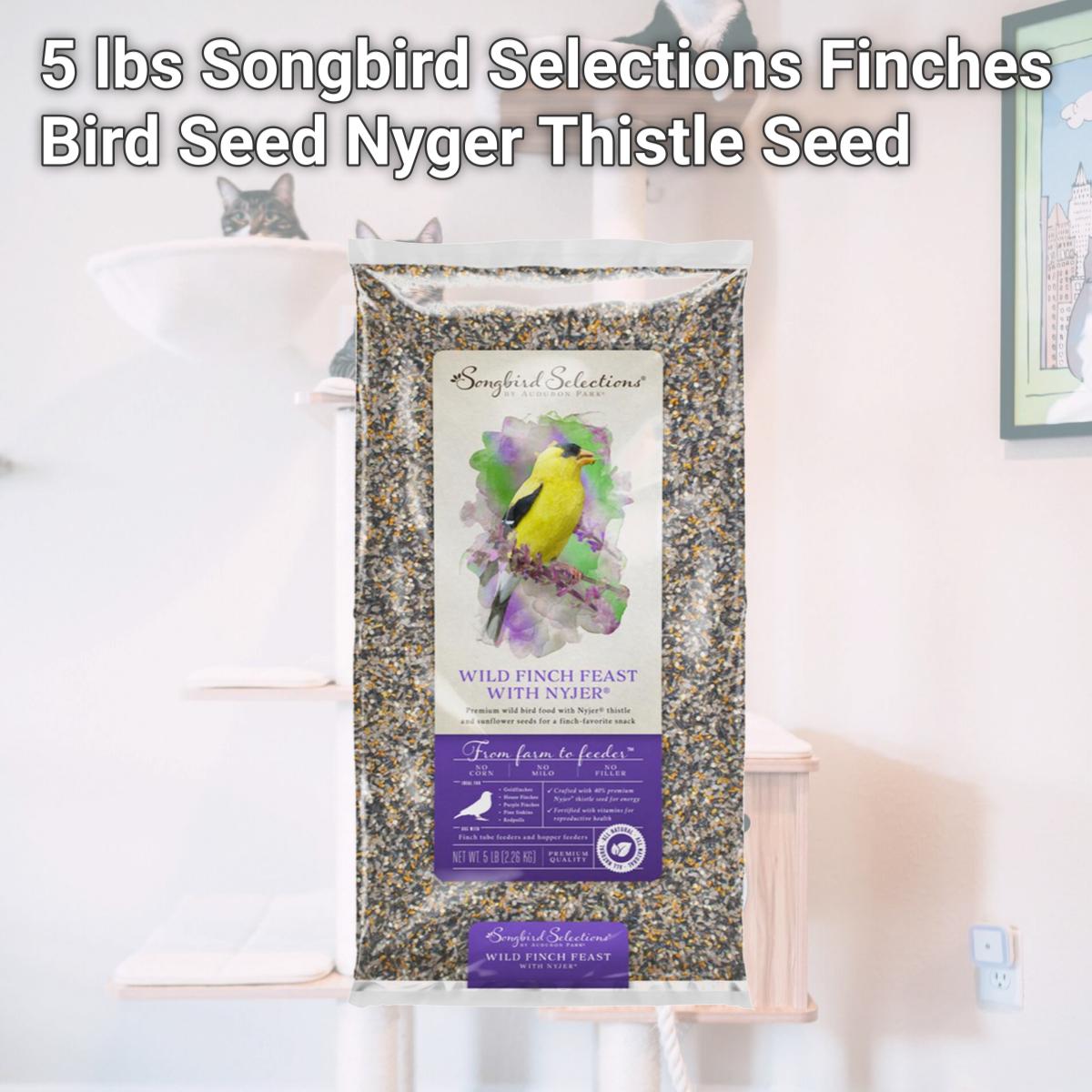 Picture of Global Harvest Foods 8039223 5 lbs Songbird Selections Finches Bird Seed Nyger Thistle Seed