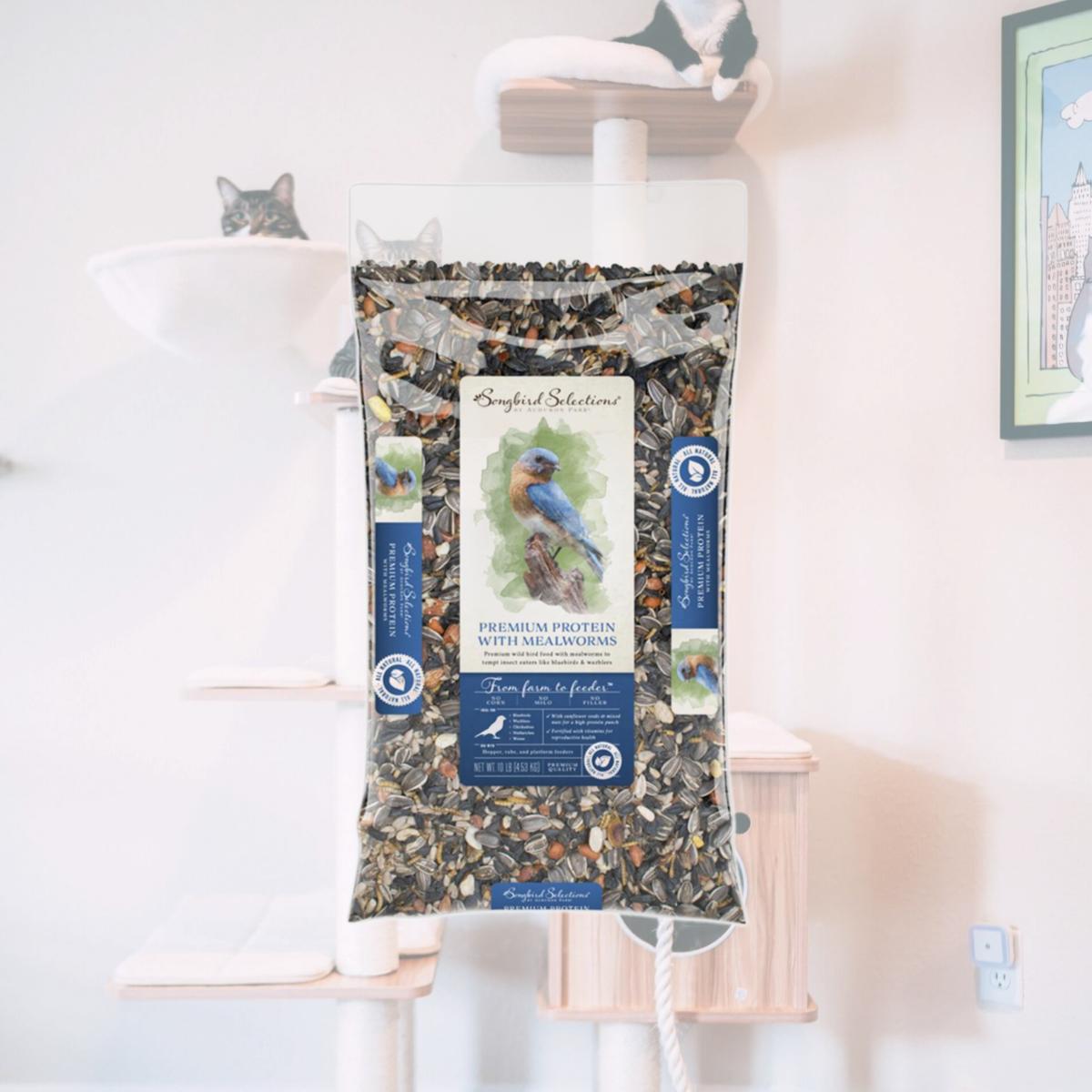 Picture of Global Harvest Foods 8039229 10 lbs Songbird Selections Chickadee & Nuthatch Wild Bird Food Mealworm