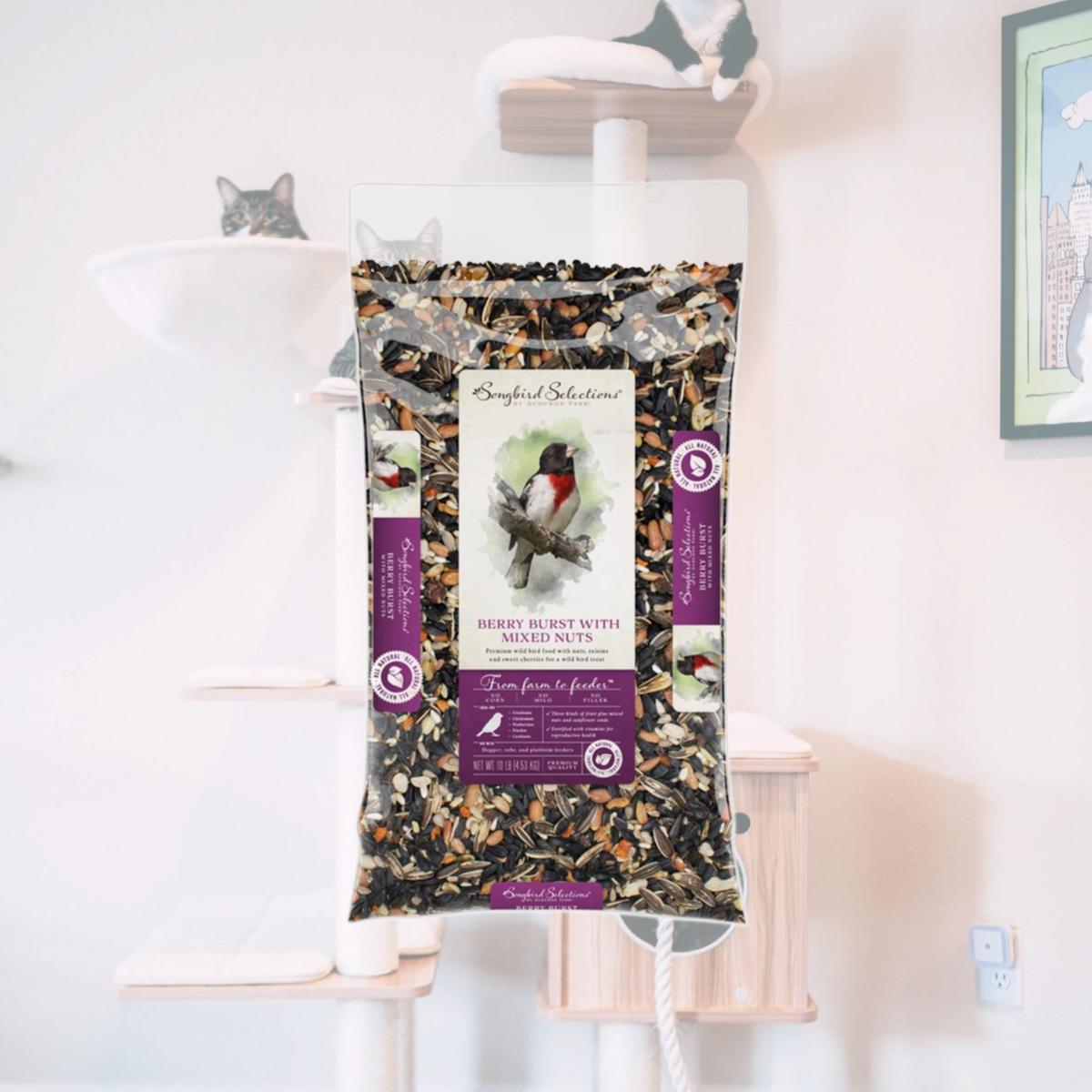 Picture of Global Harvest Foods 8039226 10 lbs Songbird Selections Finches Wild Bird Food Fruits & Nuts