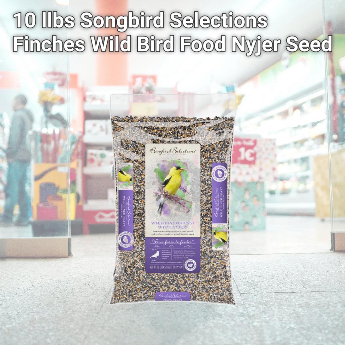 Picture of Global Harvest Foods 8039234 10 llbs Songbird Selections Finches Wild Bird Food  Seed