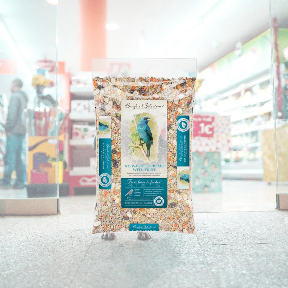 Picture of Global Harvest Foods 8039236 10 lbs Songbird Selections Chickadee & Nuthatch Bird Seed&#44; Sunflower Hearts