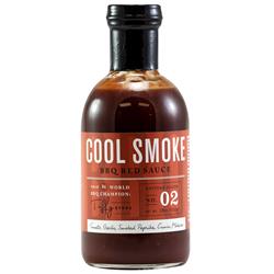 Picture of Cook Smoke 8042824 18 oz Cool Smoke BBQ Red BBQ Sauce&#44; Pack of 12