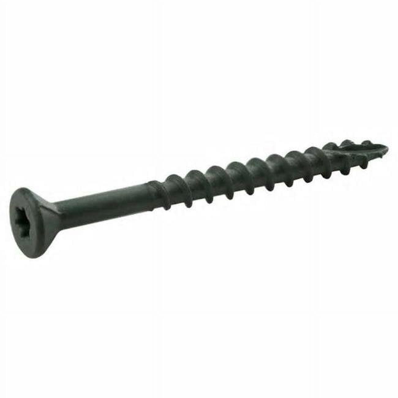 2 in. 5 lbs No.8 Star Screw, Green