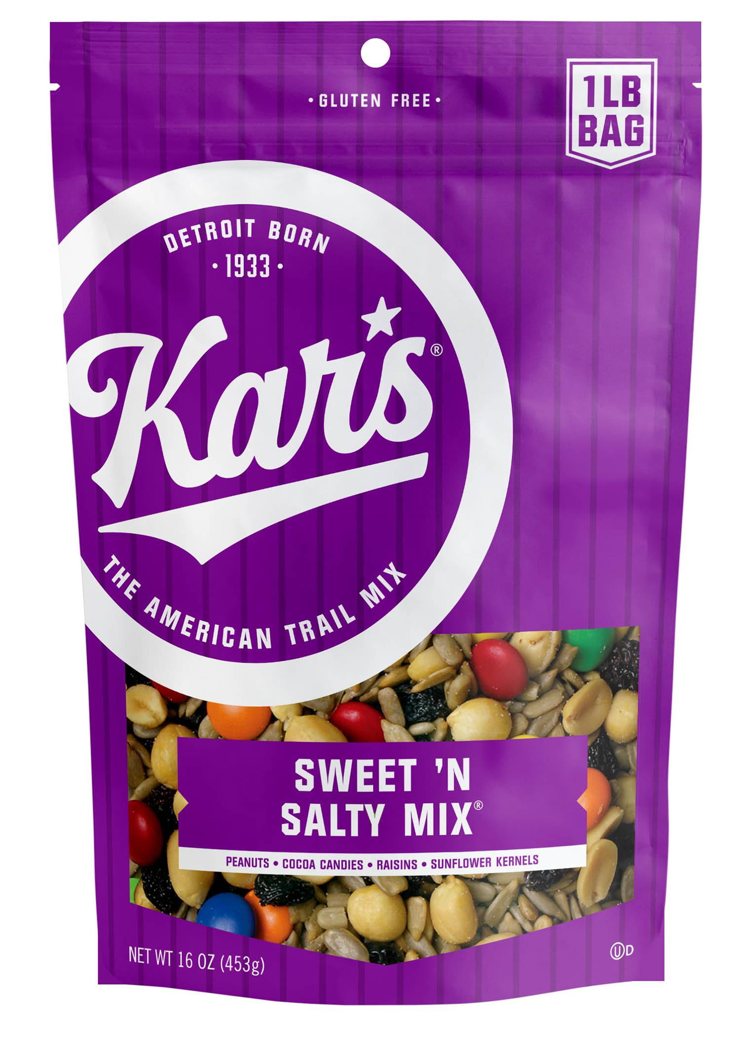 Picture of Kars 9064006 16 oz Sweet & Salty Trail Bagged Mix - Pack of 6