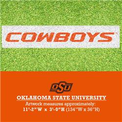 Picture of U-Stencil 1680321 Cowboys Oklahoma State University Lawn Stencil