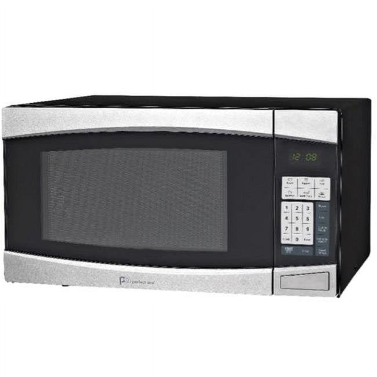 Picture of Perfect Aire 6016853 1.4 Cu. ft. Microwave Oven&#44; Black & Sliver