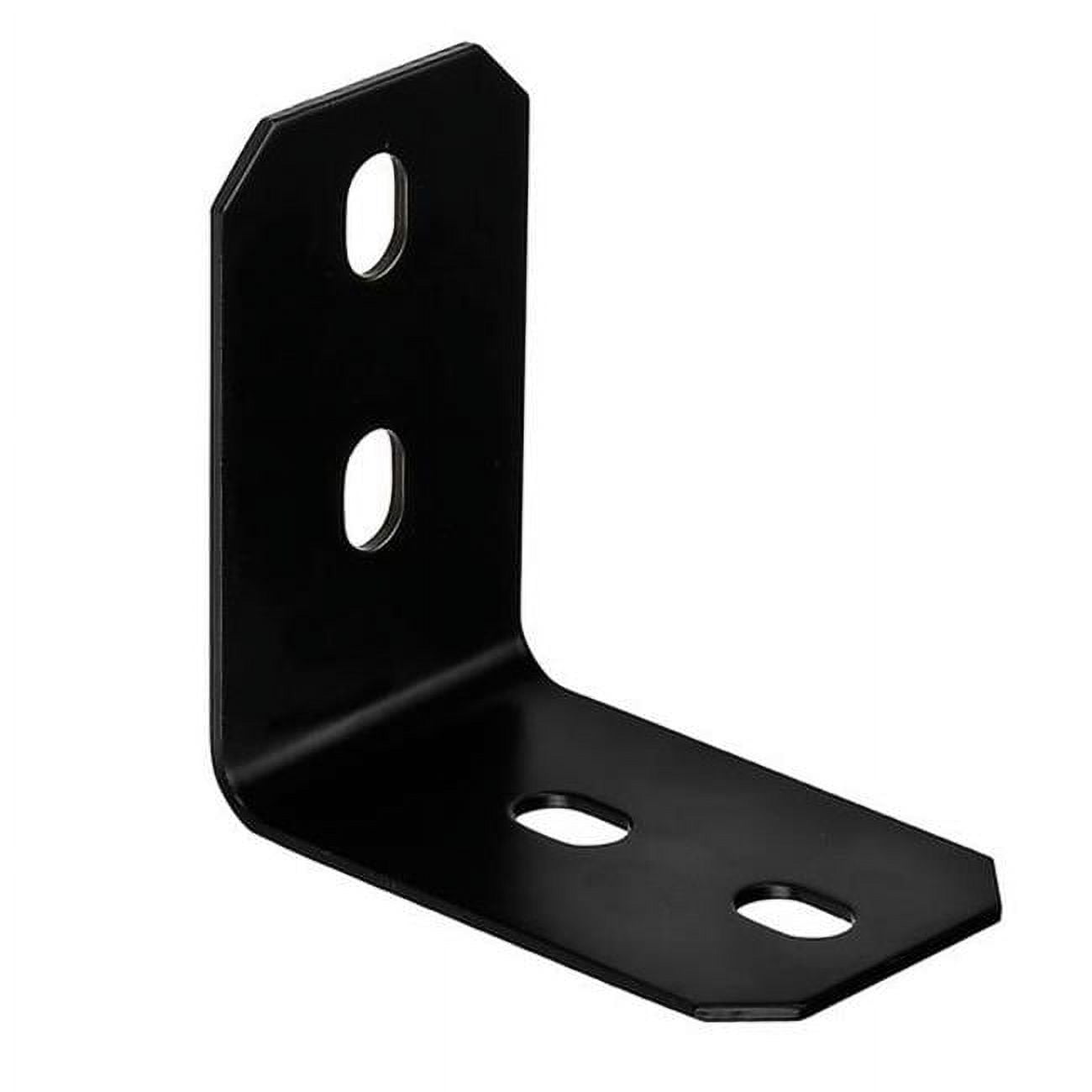 5024768 4.875 x 3 in. Steel Inside L Corner Brace, Black - Pack of 5