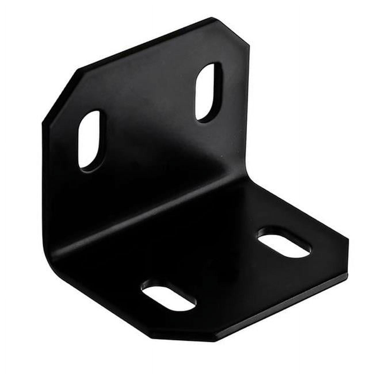 5024767 2.375 x 3 in. Steel Square Corner Brace, Black - Pack of 10