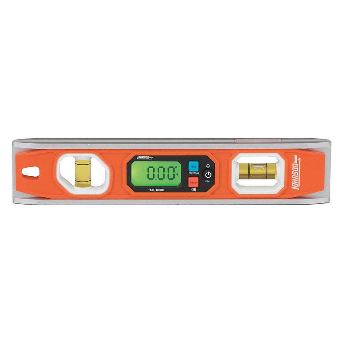 Picture of Johnson Level 2008377 10 in. Magnetic Programmable Digital Torpedo Level