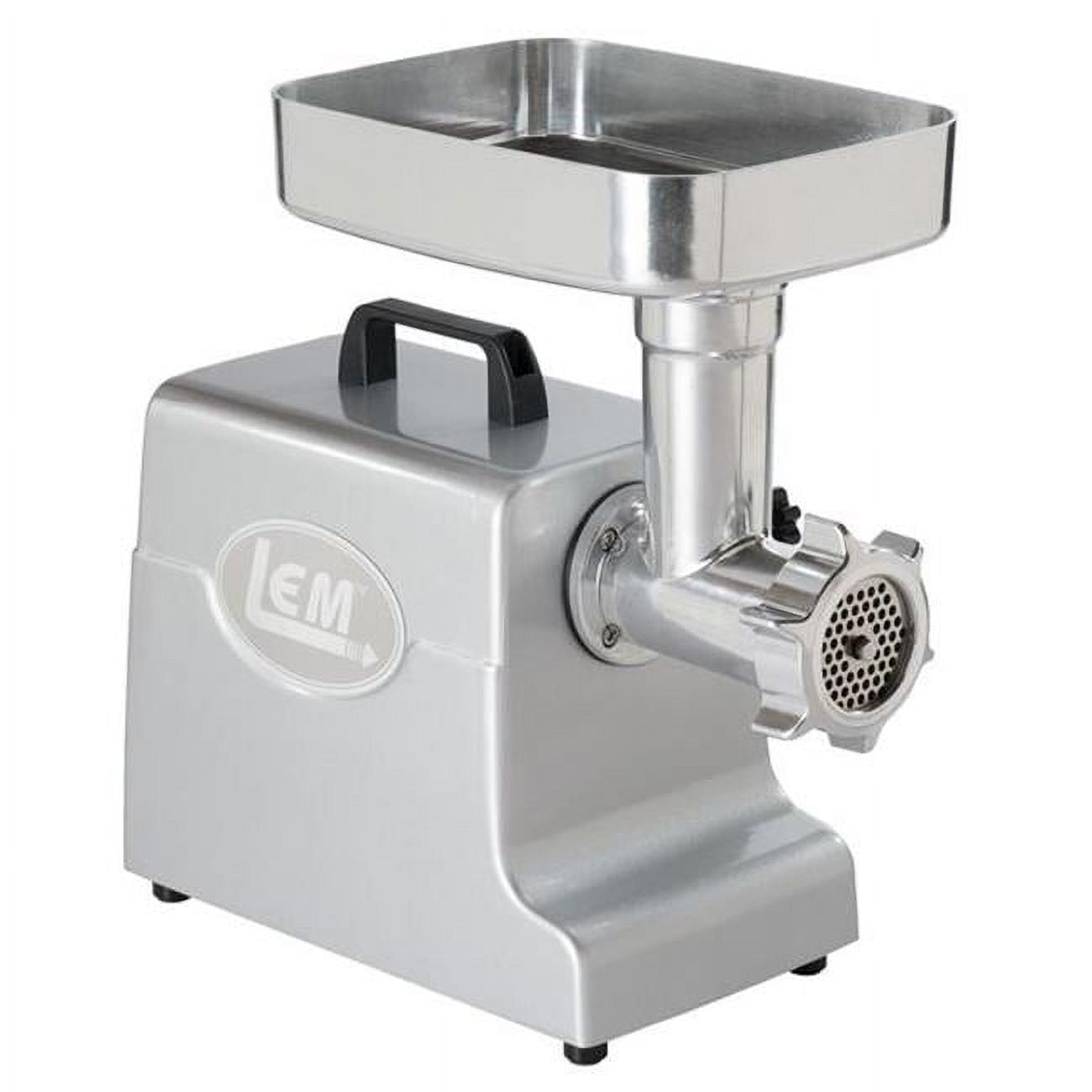 Picture of Lem Products 6723845 4.5 lbs Mighty Bite 1 Speed Meat Grinder&#44; Brushed Nickel & Silver
