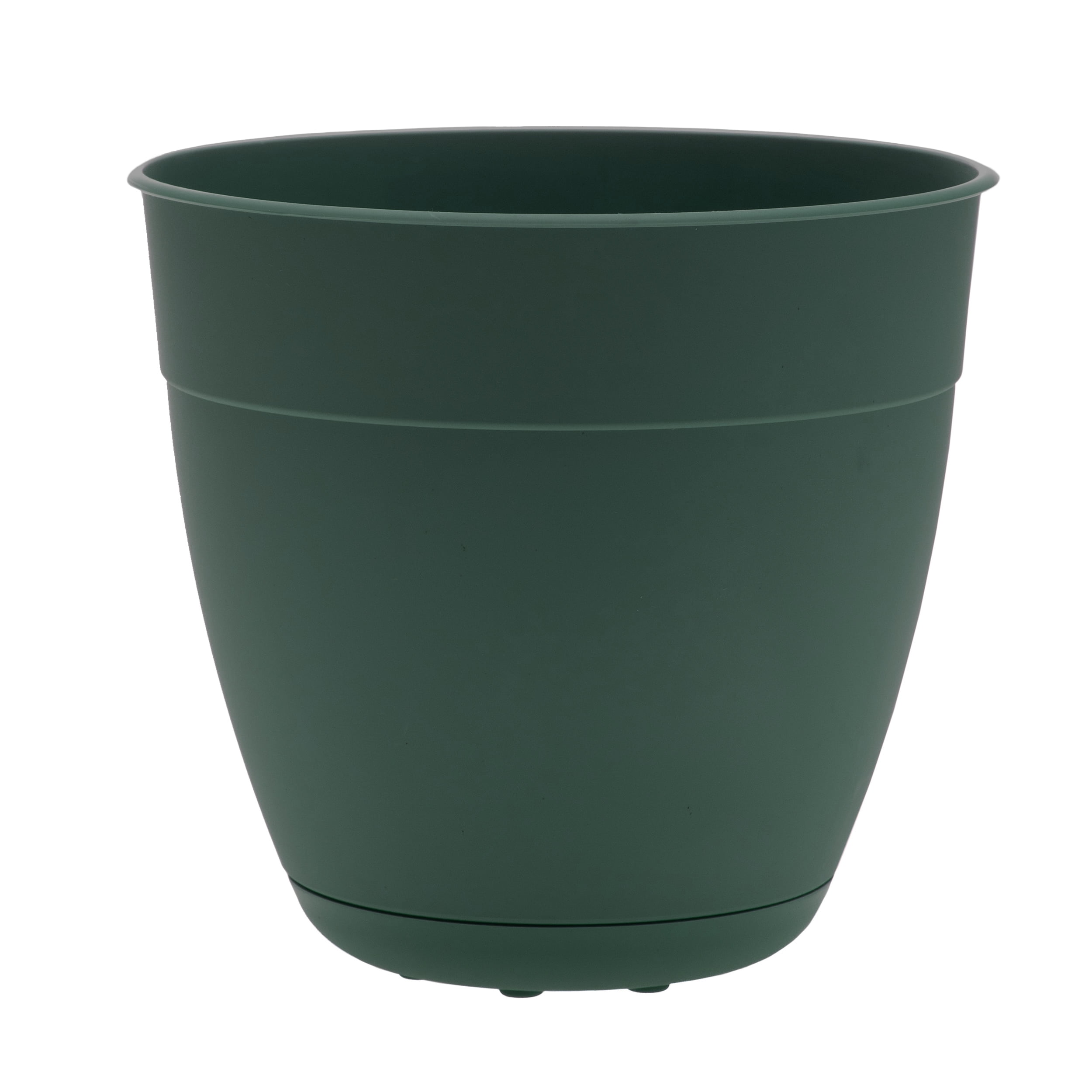 12 in. Dayton Plastic Ocean Series Planter, Turtle Green