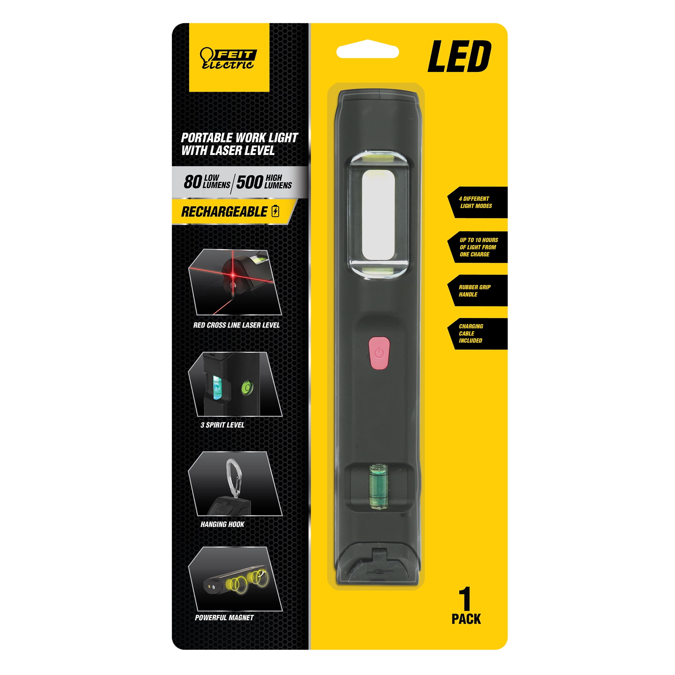 Picture of Feit Electric 3004638 500 Lumens LED Rechargeable Work Light