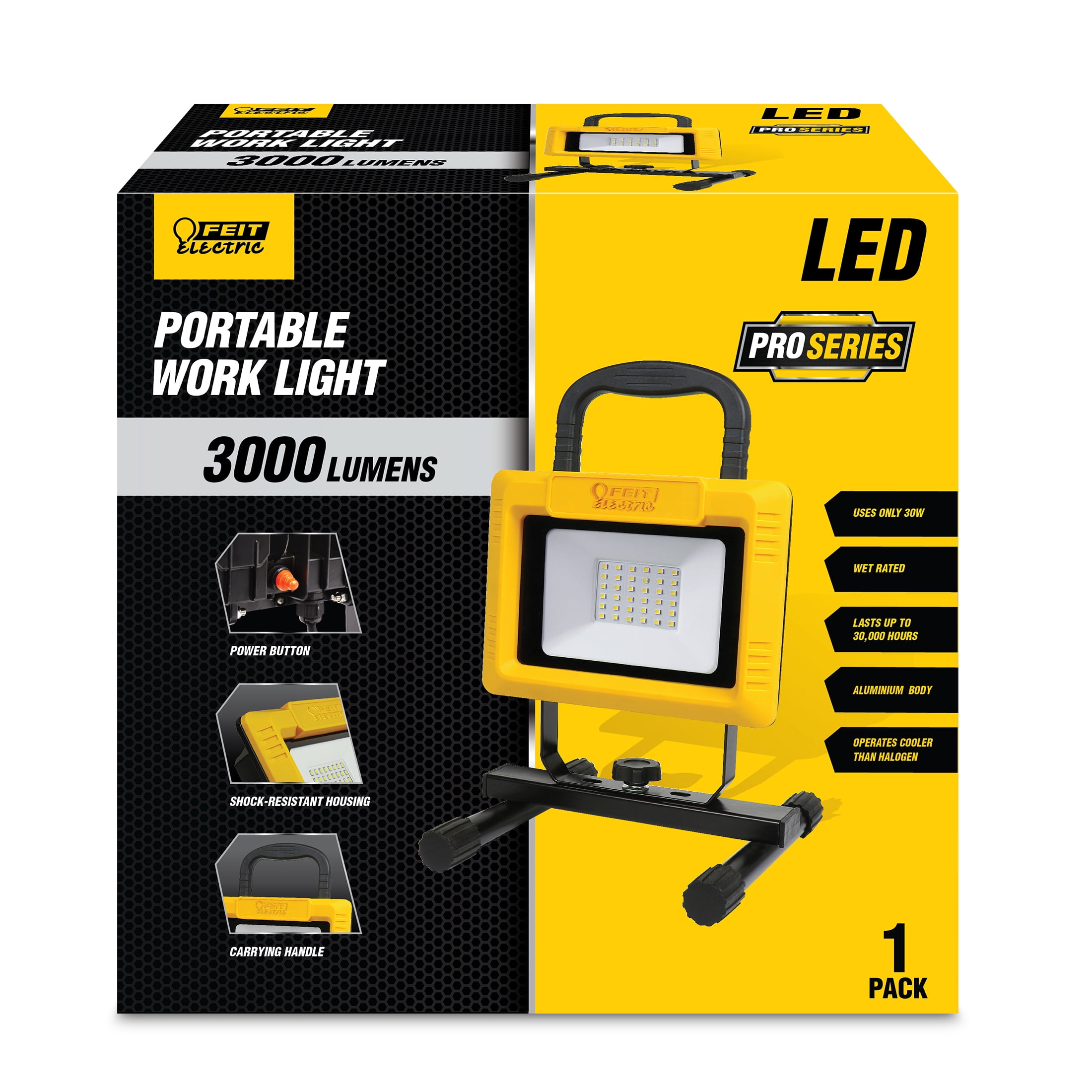 Picture of Feit Electric 3005149 3000 Lumens LED Corded Worklight for Indoors