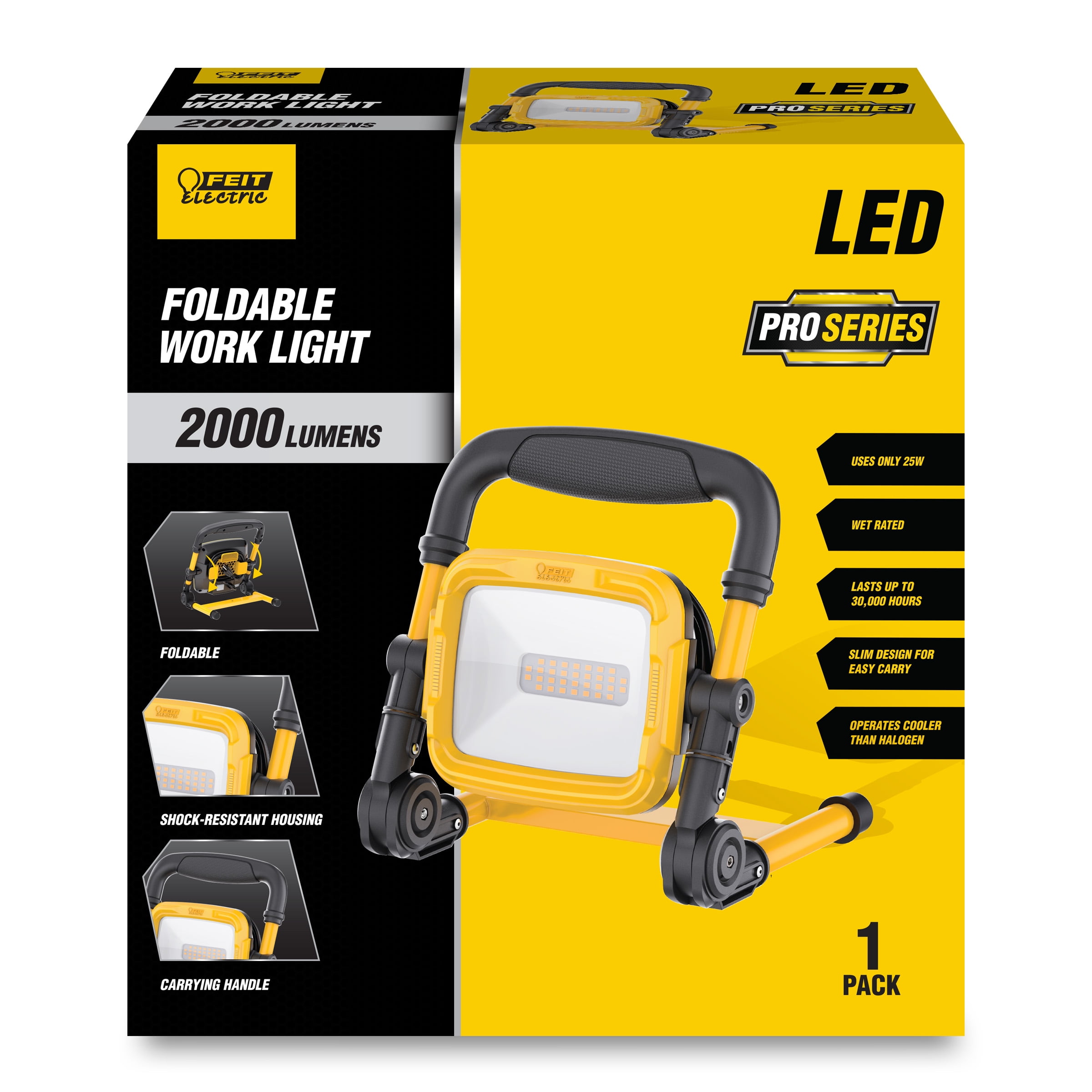 Picture of Feit Electric 3005128 2000 Lumens LED Corded Worklight for Indoors