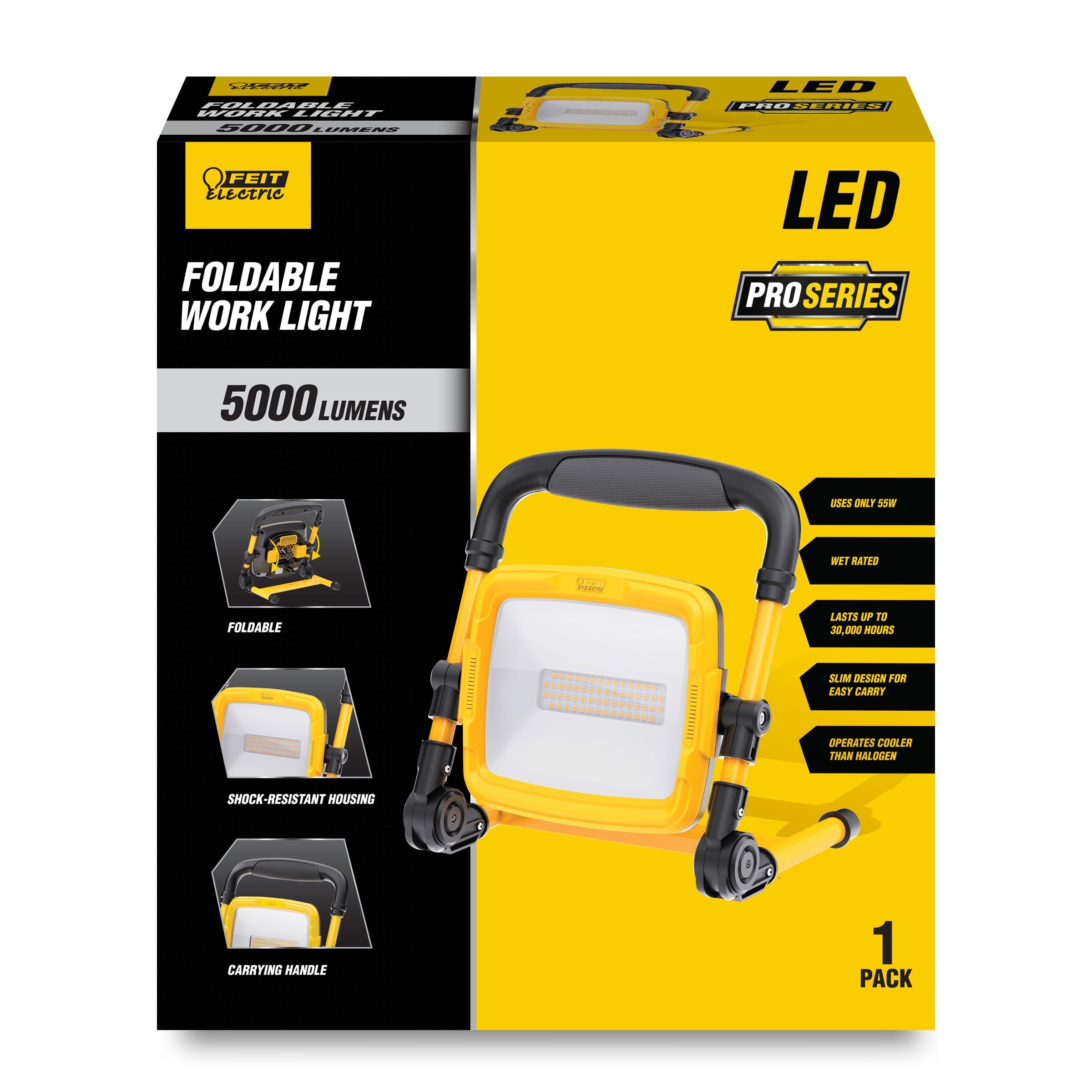 Picture of Feit Electric 3005124 5000 Lumens LED Corded Worklight for Indoors