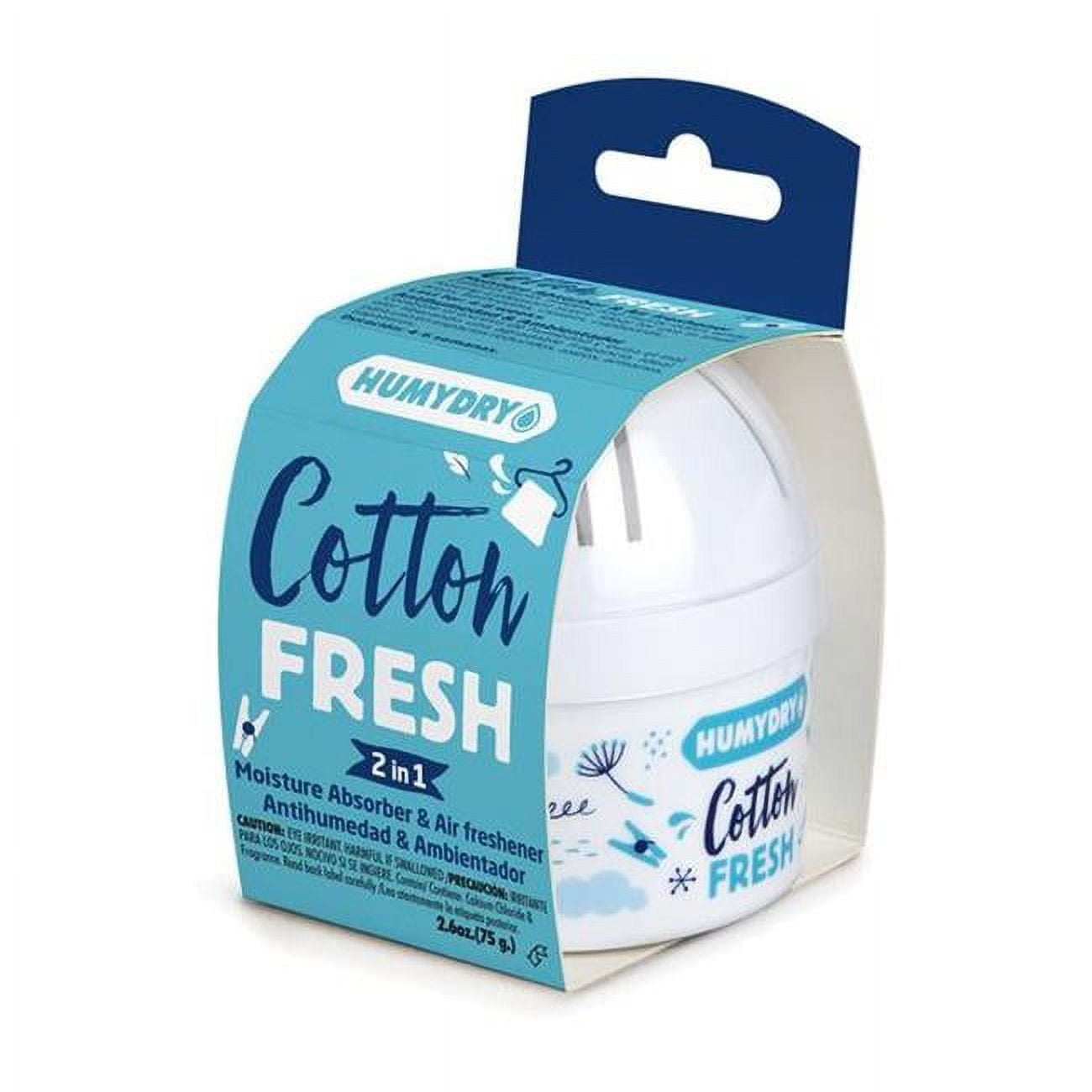 2.6 oz Cotton Fresh Scent Moisture Absorber & Air Freshener