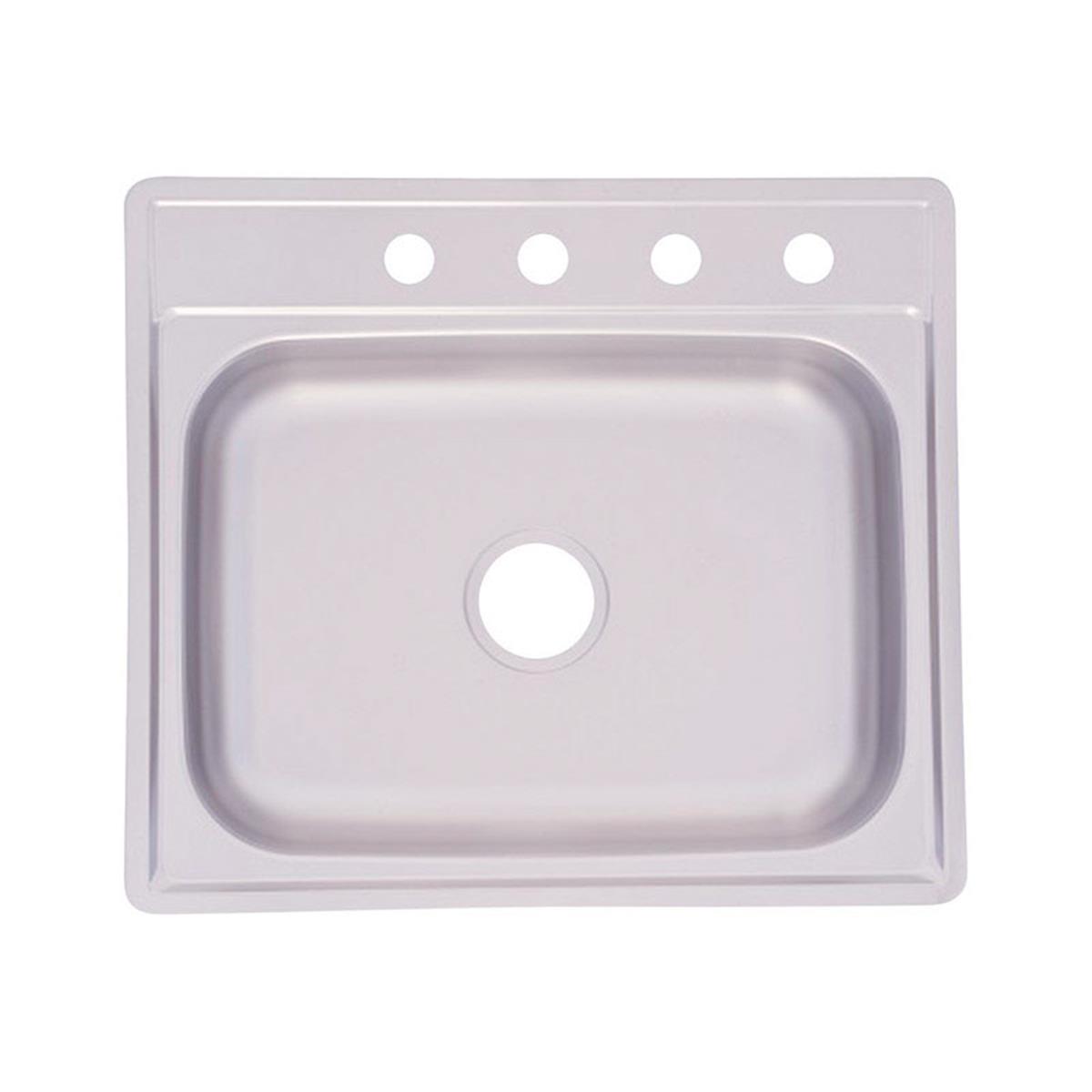 4666517 6 in. 22 Gauge Stainless Steel Kindred Kitchen Sink