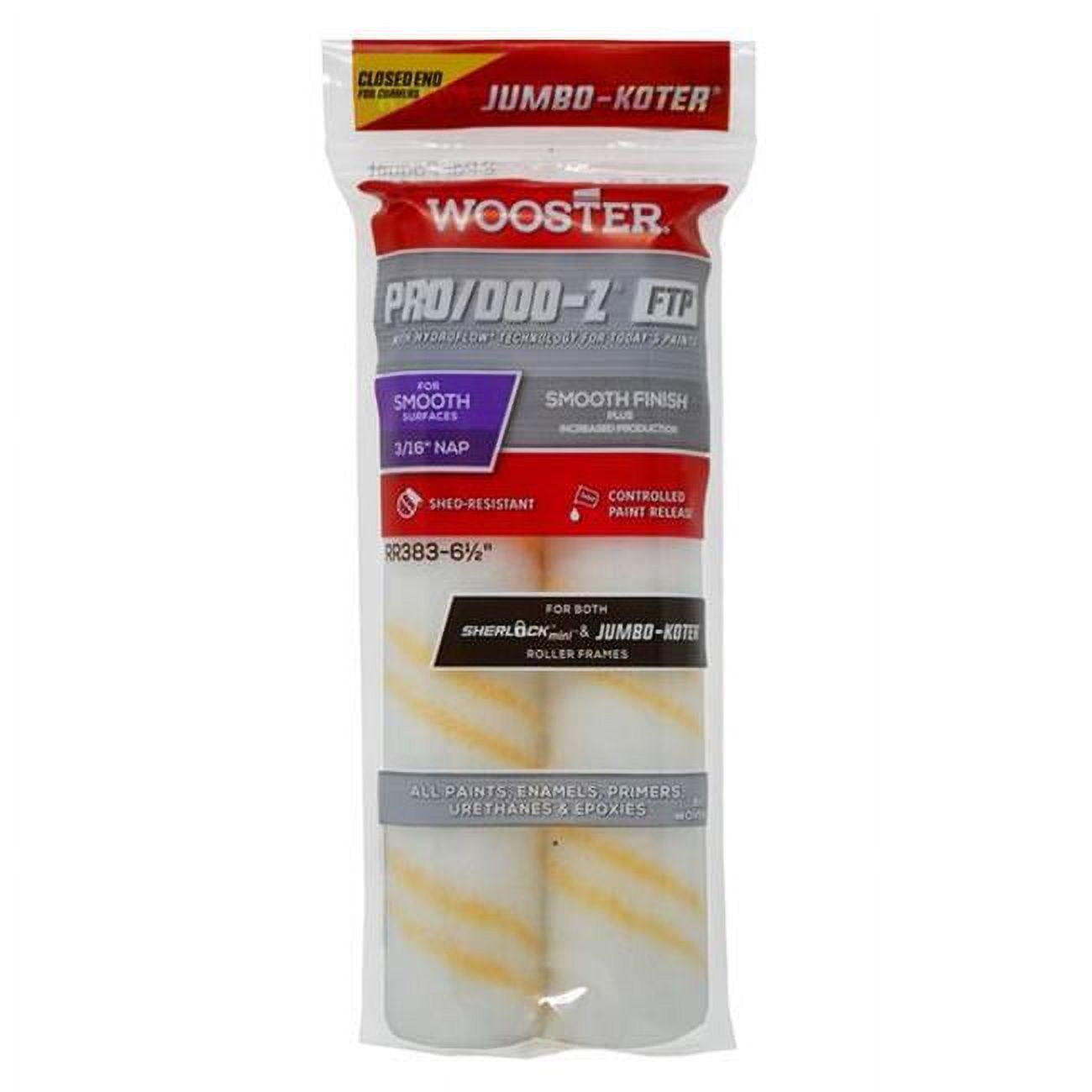 0.18 x 6.5 in. Woven Jumbo-Koter Paint Roller Cover