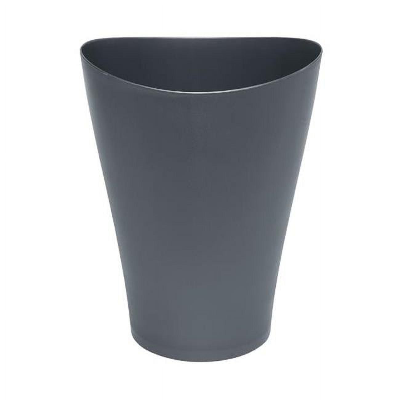 Picture of Rubbermaid 6024349 9 qt. Vanity Wastebasket&#44; Gray