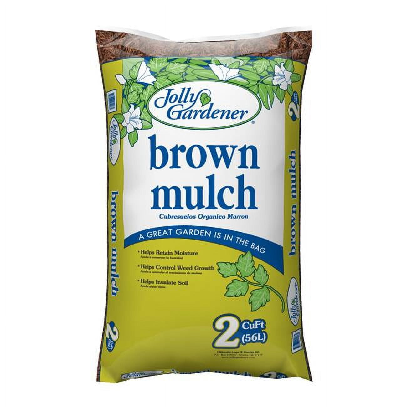Picture of Jolly Gardener 7262389 2 cu. ft. Wood Mulch&#44; Brown
